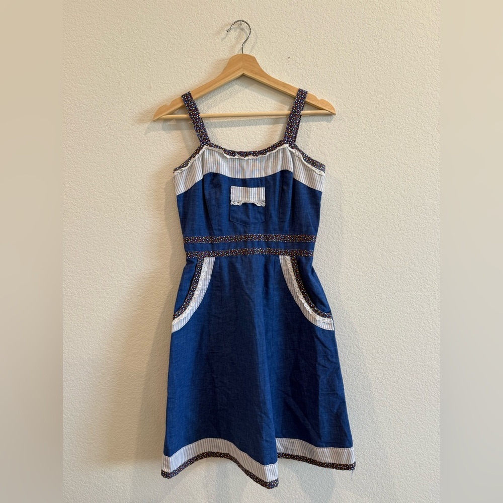 Vintage 60s Handmade Dress